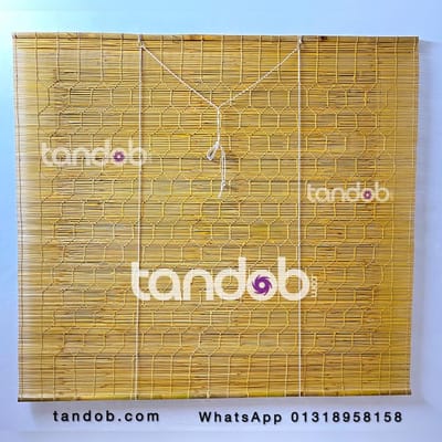Bamboo Chick Curtain - Honeycomb Design বাঁশের পর্দা_img_1
